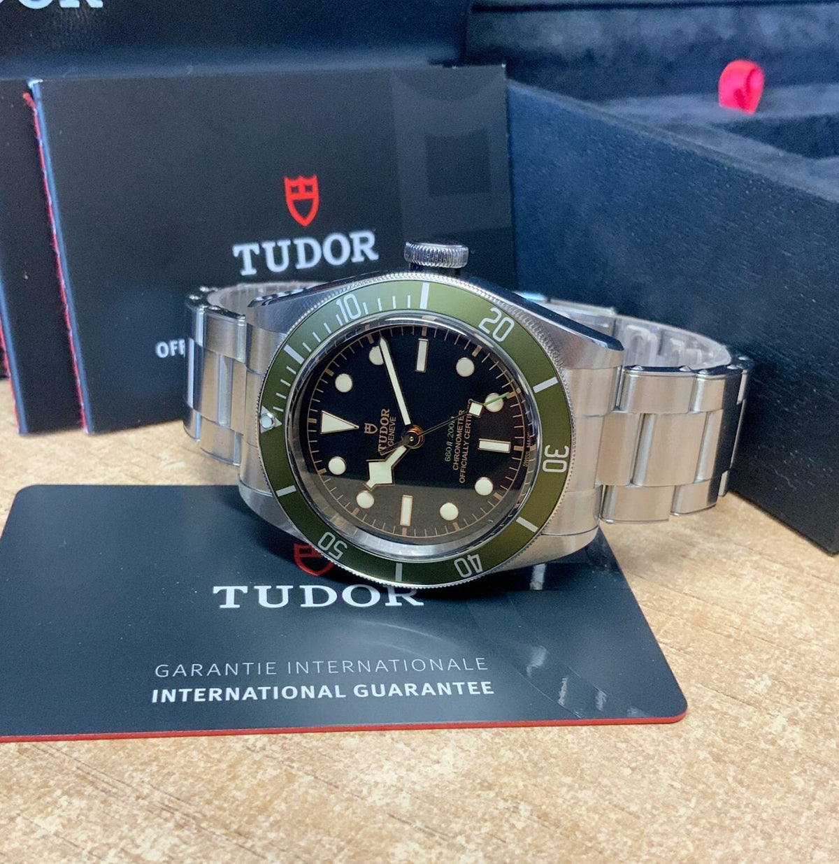 Tudor Heritage Black Bay Harrods Green
