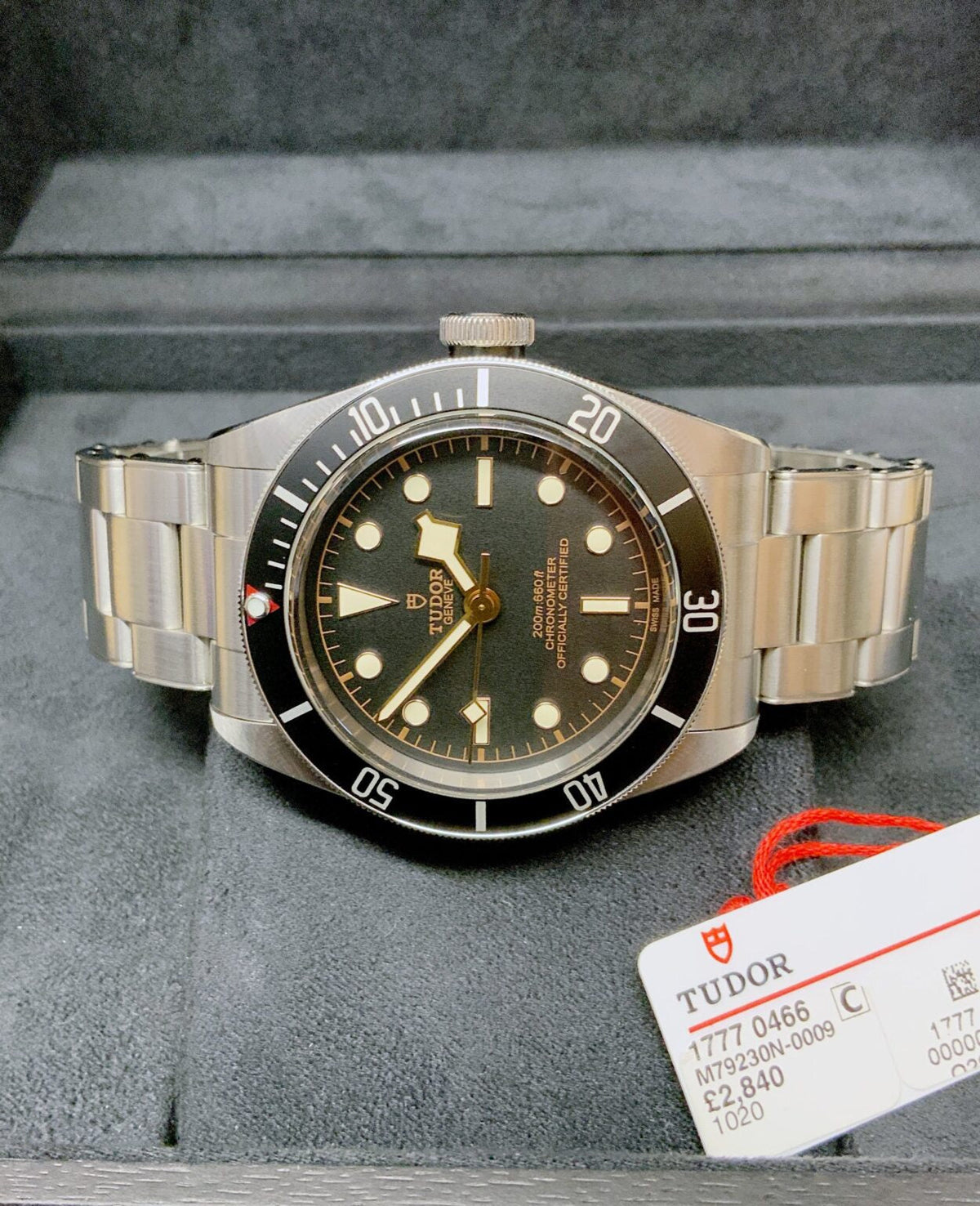 Tudor Heritage Black Bay  Black Dial
