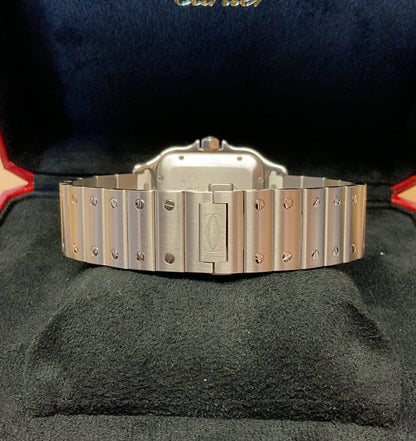 Cartier Santos blue dial